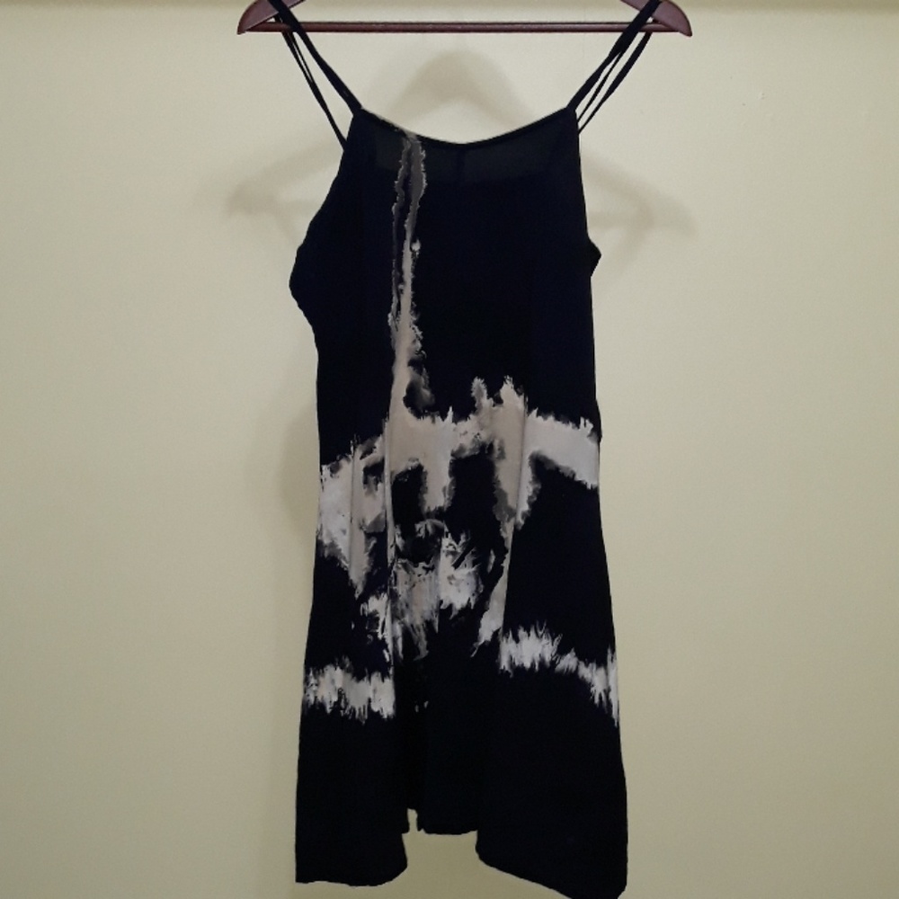 Spaghetti Strap Tie Dyed Boutique Dress